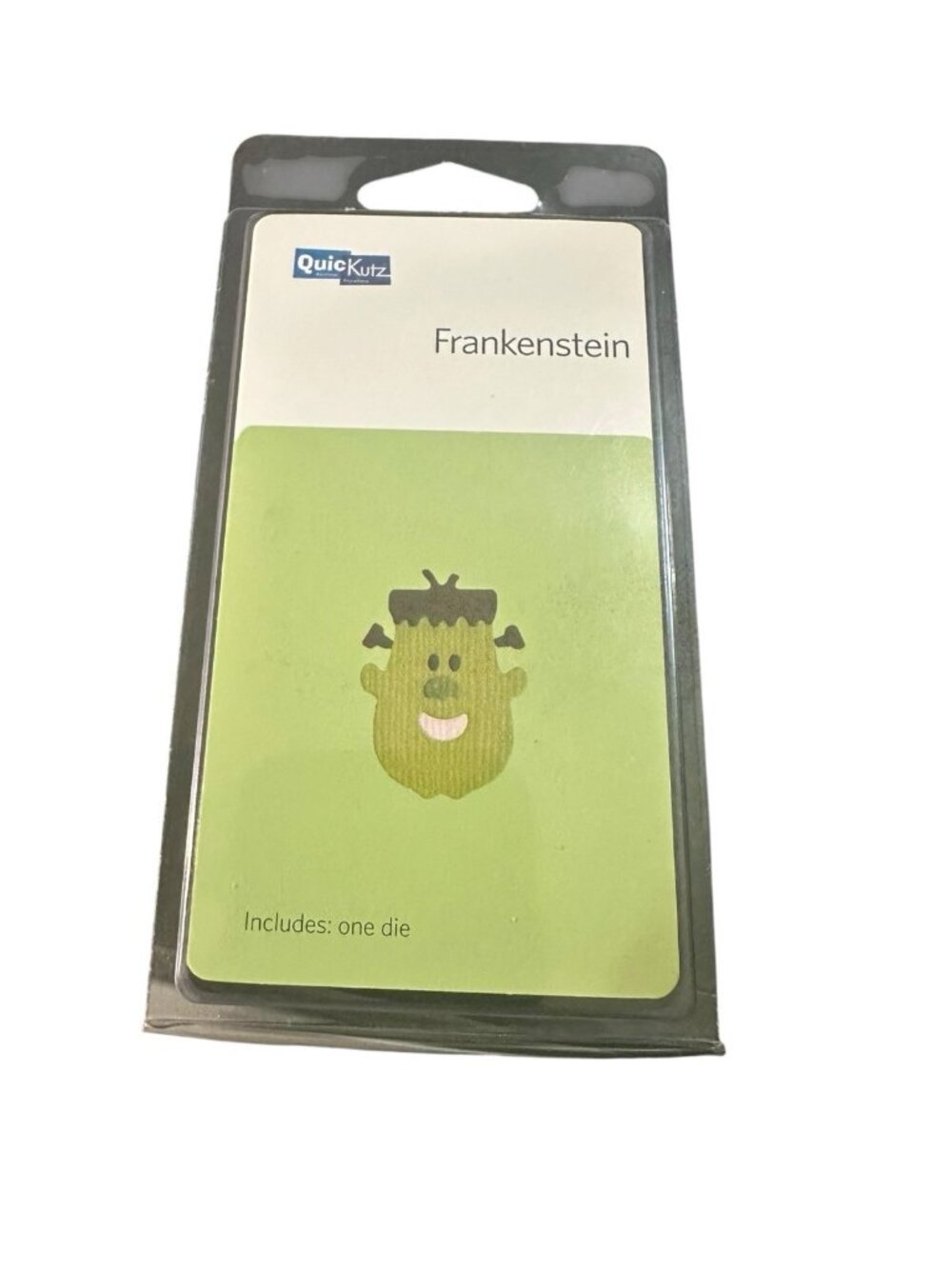 Quickutz 2x2 Die Frankenstein Head Halloween RS-0470 Crafting Scrapbooking